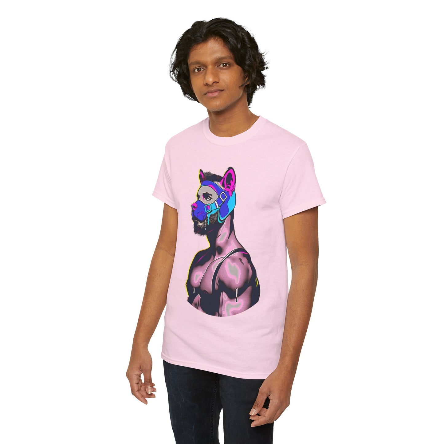 Neon Pup Heavy Cotton T-Shirt