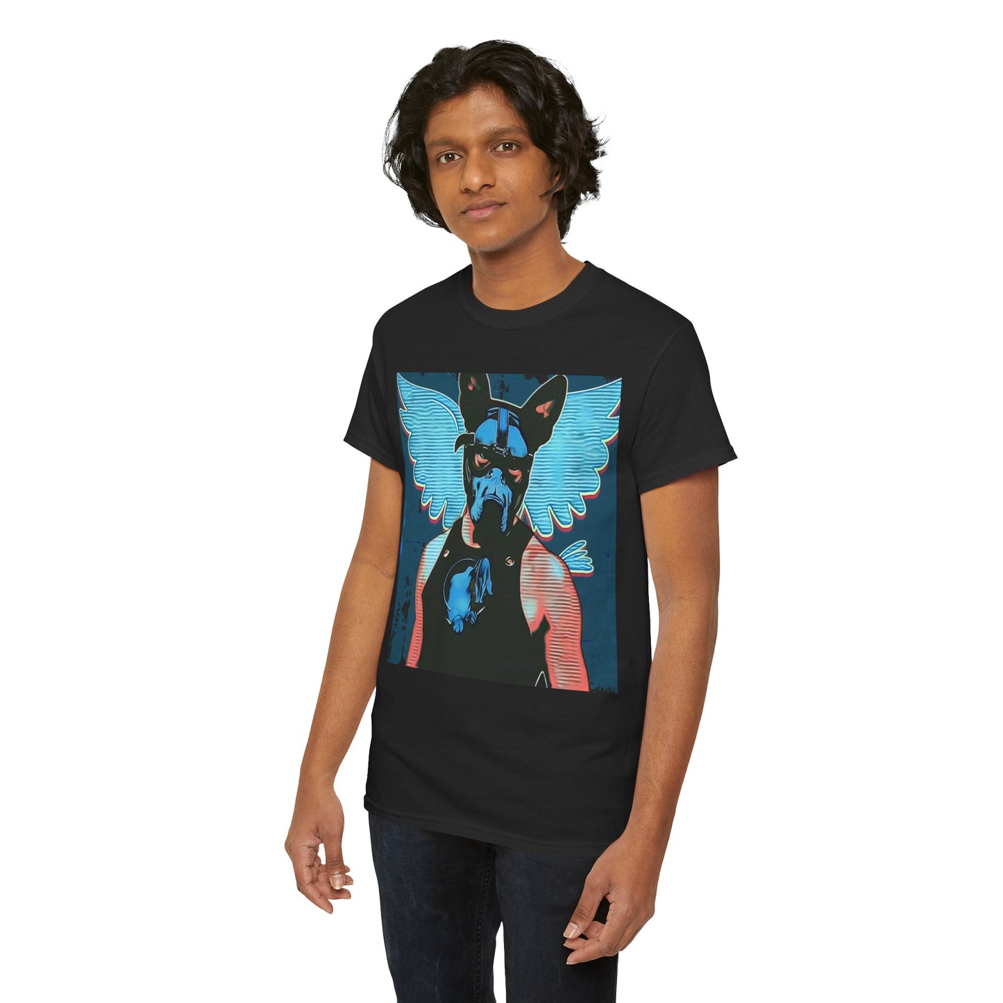 Winged Pup Heavy Cotton T-Shirt