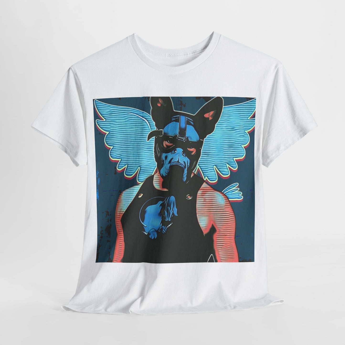 Winged Pup Heavy Cotton T-Shirt