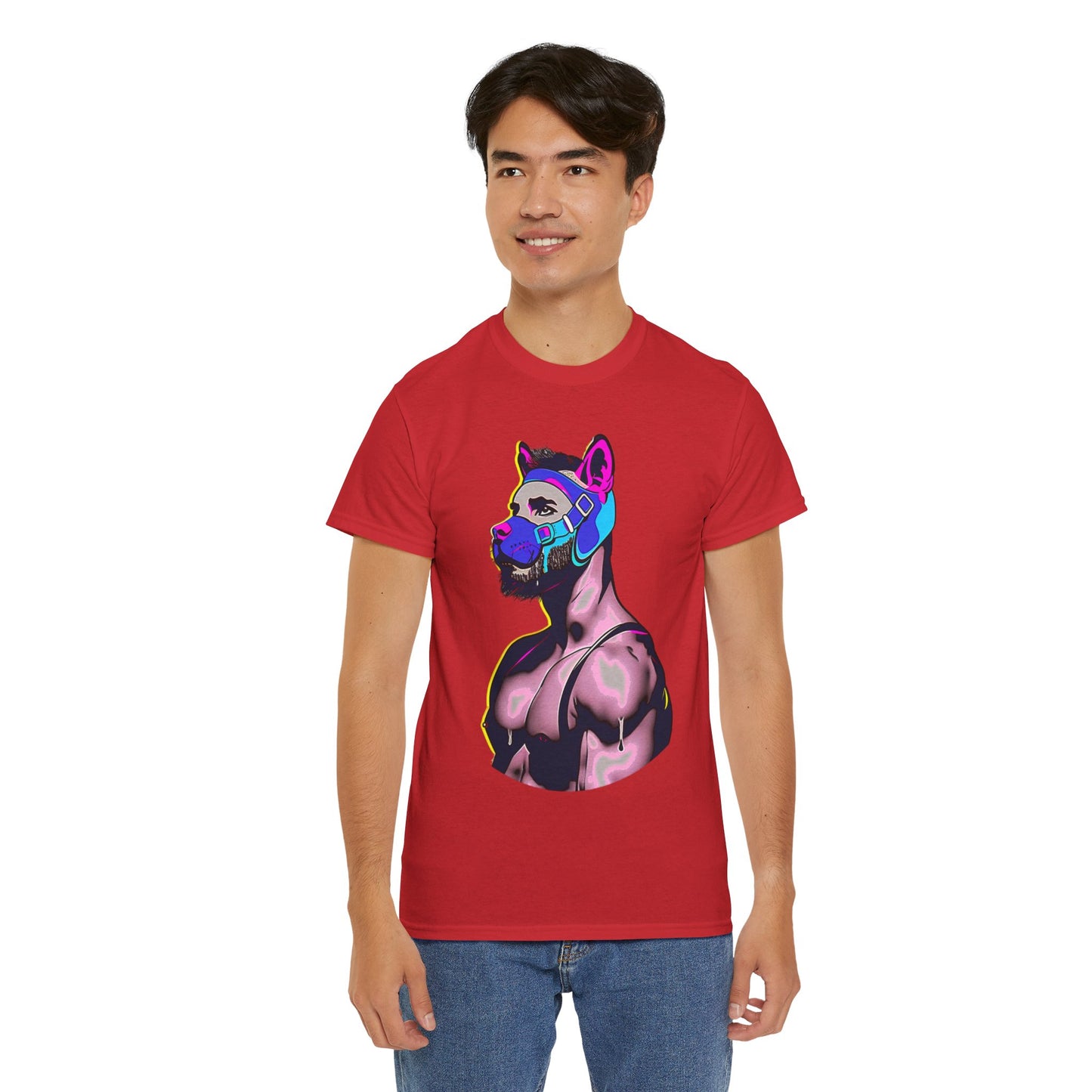 Neon Pup Heavy Cotton T-Shirt